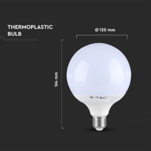LED Λάμπα E27 18W G120 V-TAC PRO Samsung Chip 200° 2000lm 3000K – 123