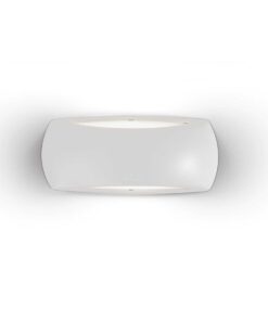 IDEAL LUX Απλίκα Τοίχου Βεράντας FELIX-1 1xE27 Λευκού Χρώματος IP66 Λευκού Χρώματος – 123745