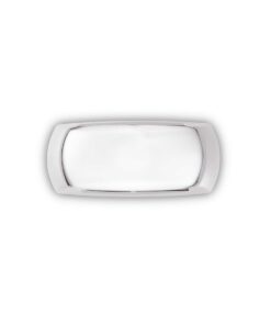 IDEAL LUX Απλίκα Τοίχου Βεράντας FELIX-2 1xE27 IP66 Λευκού Χρώματος – 123776
