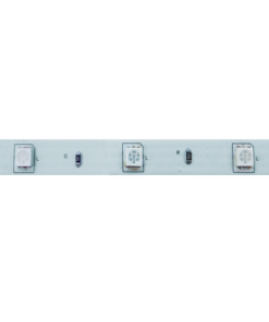 LED Ταινία 7.2W 12V ACA Dimmable Πολύχρωμη RGB 10mm 5 Μέτρα – 12505072RGB