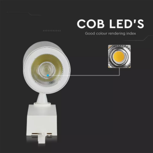 LED φωτιστικό ράγας COB 35W 3000K Θερμό λευκό V-TAC – 1255
