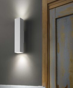 IDEAL LUX Απλίκα Τοίχου SKY 2xGU10 Μαύρου Χρώματος – 126890