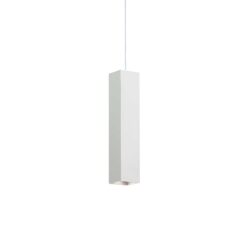 IDEAL LUX Κρεμαστό Φωτιστικό Οροφής SKY 1xGU10 Λευκού Χρώματος – 126906