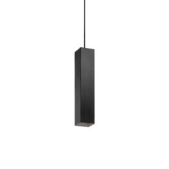 IDEAL LUX Κρεμαστό Φωτιστικό Οροφής SKY 1xGU10 Μαύρου Χρώματος – 126913