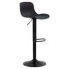 Bar stool Walden pakoworld PP black 127-000087