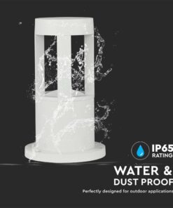 LED Φωτιστικό 10W Λευκό Σώμα 250mm V-TAC IP65 4000K Φυσικό Λευκό – 128317