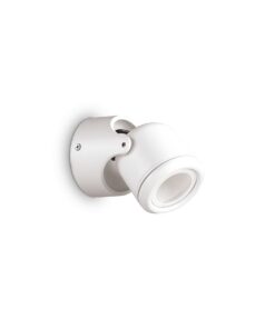 IDEAL LUX Απλίκα Τοίχου XENO 1xGU10 IP44 Λευκού Χρώματος – 129488