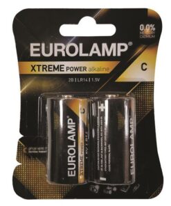ΜΠΑΤΑΡΙΑ EXTREME C (LR14) 2τμχ 1,5V EUROLAMP 147-24122