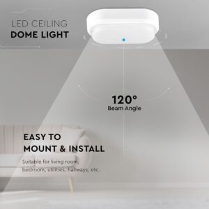 LED Φωτιστικό Απλίκα 8W V-TAC Οβάλ Λευκό Αδιάβροχο IP54 Θερμό Λευκό 3000Κ – 1311