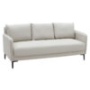 3 seater sofa Nemy pakoworld PU grey color 178x80x75cm 132-000028