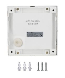 Επιτοίχιο Φωτιστικό LED για Σκαλοπάτια 2W V-TAC Λευκό Τετράγωνο Αδιάβροχο IP65 Φυσικό Λευκό 4000K – 1320