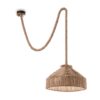 IDEAL LUX Κρεμαστό Φωτιστικό CANAPA 1xE27 Με Σχοινί – 134833