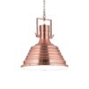IDEAL LUX Κρεμαστό Φωτιστικό  FISHERMAN 1xE27 Μπρούτζινου Χρώματος – 134871