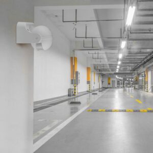 Επιτοίχιος Ανιχνευτής Κίνησης Υπερύθρων IP44 με Δυνατότητα Παράκαμψης Αυτόματης Λειτουργίας Λευκός V-TAC – 1354