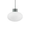 IDEAL LUX Κρεμαστό Φωτιστικό CLIO 1xE27 IP44 Χρώματος Ανθρακί – 136073