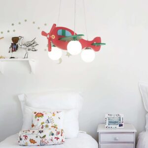IDEAL LUX AVION SP3 ROSSO – 136318