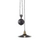 IDEAL LUX Κρεμαστό Φωτιστικό UP AND DOWN 1xE27 Μαύρου Χρώματος – 136332