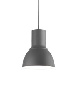 IDEAL LUX Κρεμαστό Φωτιστικό BREEZE 1xE27 Χρώματος Ανθρακί – 137681