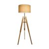IDEAL LUX Φωτιστικό Δαπέδου KLIMT 1xE27 Ξύλινου Χρώματος – 137827