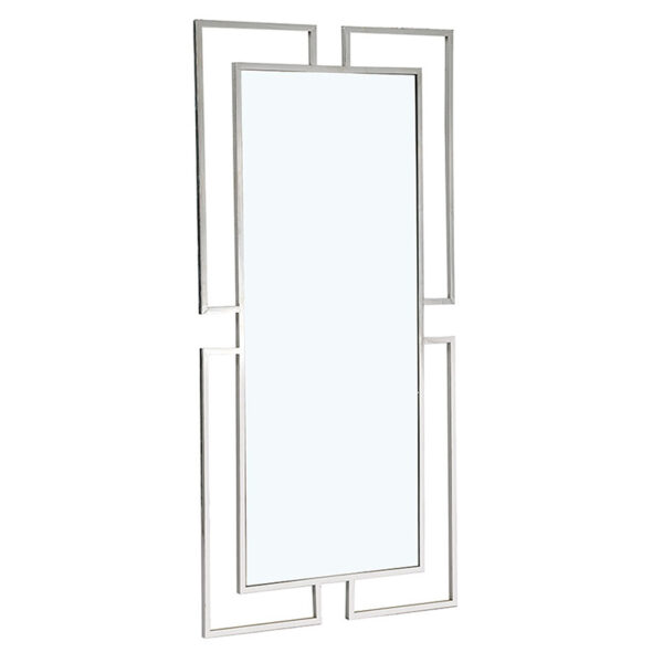 Mirror Focus pakoworld metal silver 90x2x180cm 138-000015