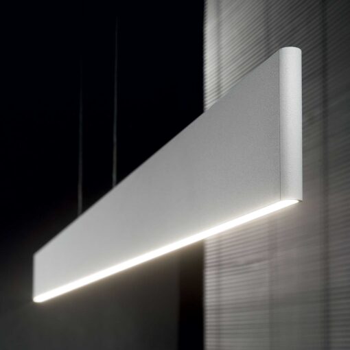 IDEAL LUX Κρεμαστό Φωτιστικό DESK LED 32W 3000K Λευκού Χρώματος – 138237
