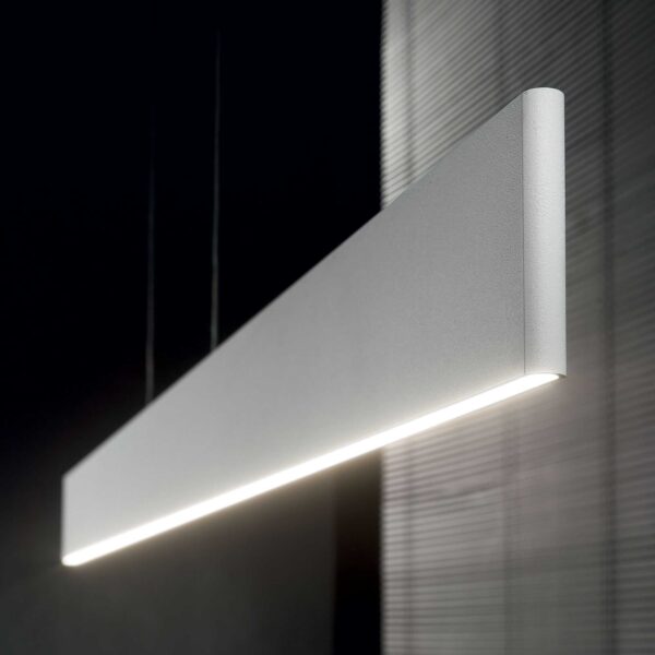 IDEAL LUX Κρεμαστό Φωτιστικό DESK LED 32W 3000K Λευκού Χρώματος – 138237