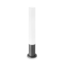 IDEAL LUX Κολωνάκι Κήπου EDO 1xGX53 IP44 Χρώματος Ανθρακί – 138510
