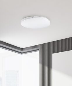 LED Πλαφονιέρα Λευκή 15W V-TAC PRO Samsung Chip IP44 110° 1850lm Φ200 Θερμό 3000K – 2113889