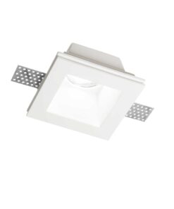 IDEAL LUX Χωνευτό Φωτιστικό Τοίχου SAMBA 1xGU10 Λευκού Χρώματος – 139029