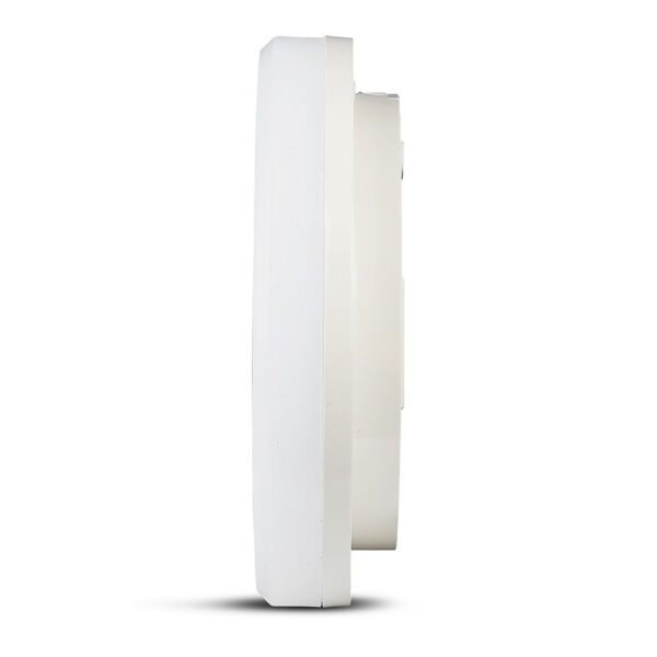 LED Πλαφονιέρα Λευκή 25W V-TAC PRO Samsung Chip IP44 110° 2500lm Φ300 Θερμό 3000K – 13929