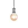 IDEAL LUX Κρεμαστό Φωτιστικό FRIDA 1xE27 Χρωμίου – 139432