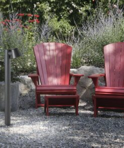 IDEAL LUX Φωτιστικό Δαπέδου Κήπου GAS IP43 Λευκού Χρώματος – 319704