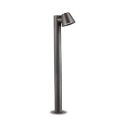 IDEAL LUX Φωτιστικό Δαπέδου Κήπου GAS IP43 1xGU10 IP43 Χρώματος Ανθρακί – 139470