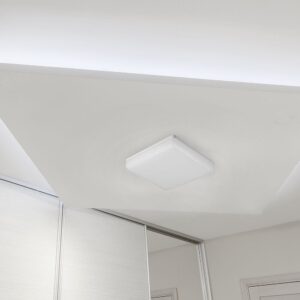 LED Πλαφονιέρα Λευκή 25W V-TAC PRO Samsung Chip IP44 110° 2500lm 30×30 Θερμό 3000K – 13959