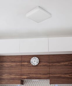 LED Πλαφονιέρα Λευκή 25W V-TAC PRO Samsung Chip IP44 110° 2500lm 30×30 Θερμό 3000K – 13959