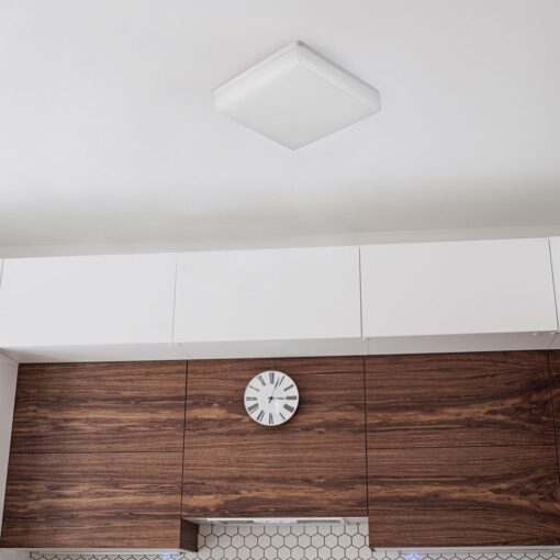 LED Πλαφονιέρα Λευκή 25W V-TAC PRO Samsung Chip IP44 110° 2500lm 30×30 Θερμό 3000K – 13959
