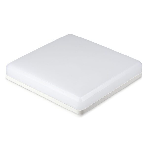 LED Πλαφονιέρα Λευκή 25W V-TAC PRO Samsung Chip IP44 110° 2500lm 30×30 Θερμό 3000K – 13959