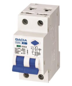 ΡΕΛΕ RCBO ΔΙΠΟΛΙΚΟ 32A 6KA 30mA 1+N GACIA TYPE AC EUROLAMP – 500-43525