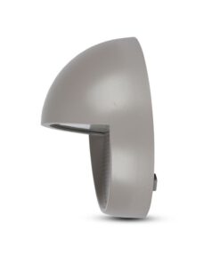 Επιτοίχιο Φωτιστικό LED για Σκαλοπάτια 3W V-TAC Γκρι Στρογγυλό Αδιάβροχο IP65 Θερμό Λευκό 3000K – 1406