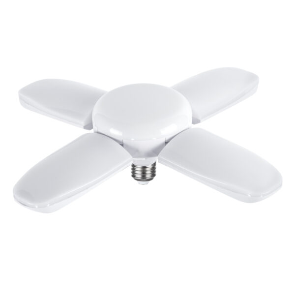 GloboStar® S-85811 Λάμπα LED E27 Fan Blade 60W 6780lm 180° AC 220-240V IP20 Φ35 x Υ10cm Φυσικό Λευκό 4000K - 2 Χρόνια Εγγύηση