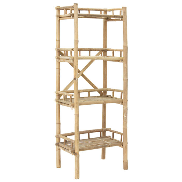 Calder pakoworld shelf unit natural color 55x35x145cm 141-000019