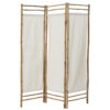 Barra pakoworld folding screen bamboo natural-ecru 135x3x160cm 141-000020