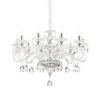 IDEAL LUX Κρεμαστό Φωτιστικό NEGRESCO 10xE14 Κρύσταλλο – 141060