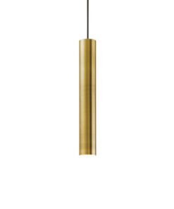 IDEAL LUX Κρεμαστό Φωτιστικό LOOK 1xGU10 Χρυσού Χρώματος – 141794