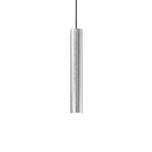 IDEAL LUX Κρεμαστό Φωτιστικό LOOK 1xGU10 Ασημί Χρώματος – 141800