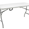 Professional catering table Rodeo pakoworld folding white granite 183x76x74 142-000007