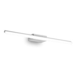 IDEAL LUX Φωτιστικό Καθρέφτη Μπάνιου RIFLESSO LED 18W 3000K IP44 Χρώμιο – 142265