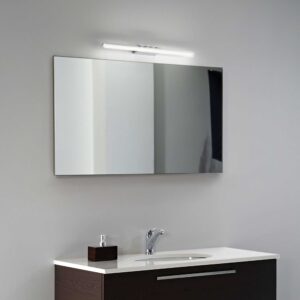 IDEAL LUX Επιτοίχιο Φωτιστικό RIFLESSO LED 11W 3000K IP44 Μαύρου Χρώματος – 302225