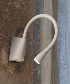 IDEAL LUX Απλίκα Τοίχου Αναγνώστης GOOSE LED 3W 3000K Λευκού Χρώματος – 142708