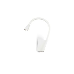 IDEAL LUX Απλίκα Τοίχου Αναγνώστης GOOSE LED 3W 3000K Λευκού Χρώματος – 142708